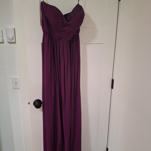 Purple Maxi Sleeveless Dress - Picture 2 of 5